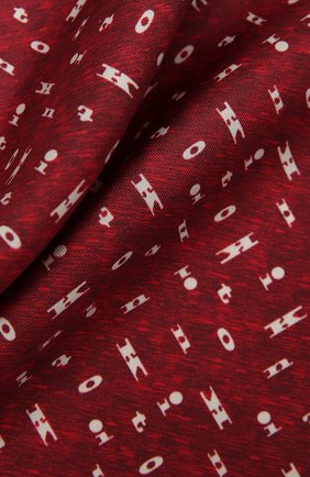 Мужской шелковый платок KITON красного цвета по цене 14700 руб., арт. UP0CHCX07T03 | Фото 2 Мужской шелковый платок KITON красного цвета, арт. UP0CHCX07T03 | Фото 2