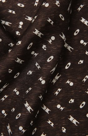 Мужской шелковый платок KITON коричневого цвета по цене 14700 руб., арт. UP0CHCX07T03 | Фото 2 Мужской шелковый платок KITON коричневого цвета, арт. UP0CHCX07T03 | Фото 2
