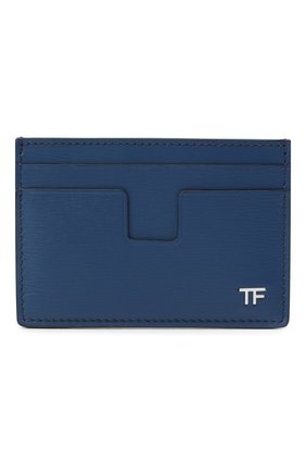Мужской кожаный футляр для кредитных карт TOM FORD синего цвета по цене 26400 руб., арт. Y0232P-LCL053 | Фото 1 Мужской кожаный футляр для кредитных карт TOM FORD синего цвета, арт. Y0232P-LCL053 | Фото 1