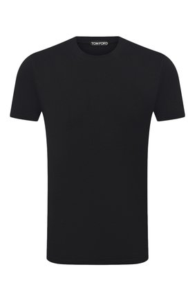 Мужская футболка TOM FORD черного цвета по цене 18550 руб., арт. BW229/TFJ950 | Фото 1 Мужская футболка TOM FORD черного цвета, арт. BW229/TFJ950 | Фото 1