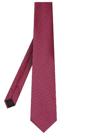 Мужской шелковый галстук TOM FORD фуксия цвета, арт. 9TF37/XTF | Фото 2 (Материал: Шелк, Текстиль; Принт: С принтом; Региональные ограничения белый список (Axapta Mercury): RU)