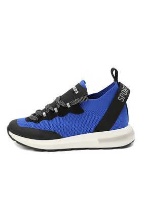 Детские кроссовки DSQUARED2 синего цвета по цене 26150 руб., арт. 66936/T0MAIA/CR0STA/SCUBA/36-41 | Фото 2 Детские кроссовки DSQUARED2 синего цвета, арт. 66936/T0MAIA/CR0STA/SCUBA/36-41 | Фото 2