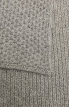 Детский кашемировый шарф GIORGETTI CASHMERE светло-серого цвета по цене 8430 руб., арт. MB1696/4A | Фото 2 Детский кашемировый шарф GIORGETTI CASHMERE светло-серого цвета, арт. MB1696/4A | Фото 2