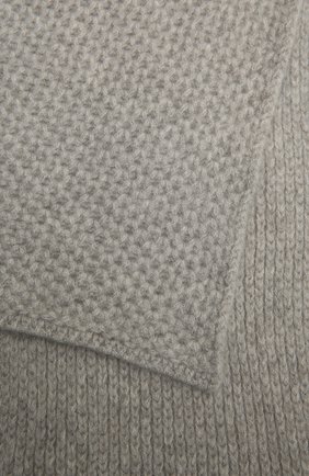 Детский кашемировый шарф GIORGETTI CASHMERE светло-серого цвета по цене 12750 руб., арт. MB1696/14A | Фото 2 Детский кашемировый шарф GIORGETTI CASHMERE светло-серого цвета, арт. MB1696/14A | Фото 2