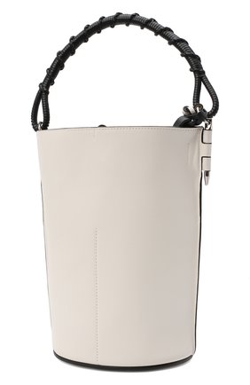 Женская сумка gate bucket LOEWE белого цвета по цене 148500 руб., арт. 329.56.Z85 | Фото 3 Женская сумка gate bucket LOEWE белого цвета, арт. 329.56.Z85 | Фото 3 (Сумки-технические: Сумки через плечо, Сумки top-handle; Размер: medium, small; Материал: Натуральная кожа; Ремень/цепочка: На ремешке)