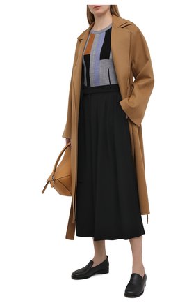 Женские кюлоты LOEWE черного цвета по цене 54900 руб., арт. S359331XCI | Фото 2 Женские кюлоты LOEWE черного цвета, арт. S359331XCI | Фото 2