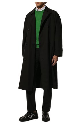 Мужские кожаные кеды vl7n valentino garavani VALENTINO черного цвета по цене 59550 руб., арт. VY2S0C58/WRQ | Фото 2 Мужские кожаные кеды vl7n valentino garavani VALENTINO черного цвета, арт. VY2S0C58/WRQ | Фото 2