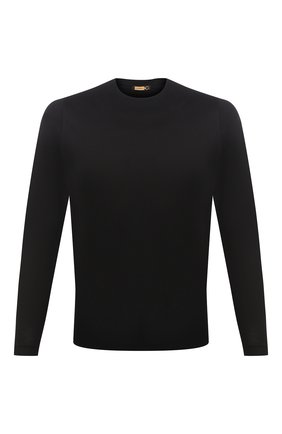Мужская хлопковый лонгслив ZILLI черного цвета по цене 46350 руб., арт. MBU-NT309-LI0N1/ML01 | Фото 1 Мужская хлопковый лонгслив ZILLI черного цвета, арт. MBU-NT309-LI0N1/ML01 | Фото 1