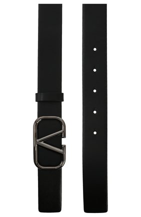 Мужской кожаный ремень valentino garavani VALENTINO черного цвета по цене 29950 руб., арт. VY2T0Q90/AZR | Фото 2 Мужской кожаный ремень valentino garavani VALENTINO черного цвета, арт. VY2T0Q90/AZR | Фото 2