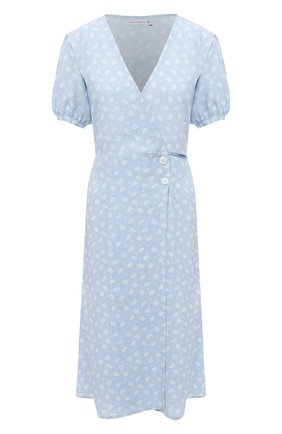 Женское платье из вискозы FAITHFULL THE BRAND голубого цвета по цене 28350 руб., арт. FF1571-LEV | Фото 1 Женское платье из вискозы FAITHFULL THE BRAND голубого цвета, арт. FF1571-LEV | Фото 1