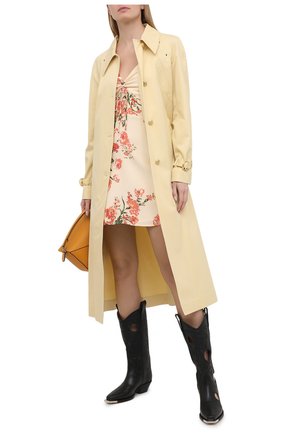 Женское платье из вискозы FAITHFULL THE BRAND розового цвета по цене 24100 руб., арт. FF1621-MGF | Фото 2 Женское платье из вискозы FAITHFULL THE BRAND розового цвета, арт. FF1621-MGF | Фото 2