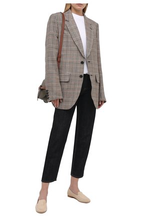 Женские замшевые лоферы KITON бежевого цвета по цене 39950 руб., арт. D51801X08T52 | Фото 2 Женские замшевые лоферы KITON бежевого цвета, арт. D51801X08T52 | Фото 2 (Материал внутренний: Натуральная кожа; Каблук высота: Низкий; Подошва: Плоская; Материал внешний: Замша)