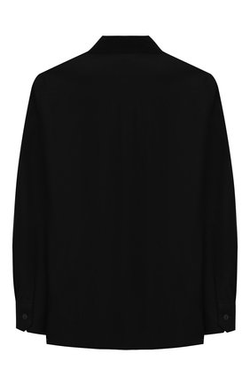 Детская хлопковая рубашка DOLCE & GABBANA черного цвета, арт. L43S14/G7YFM/8-14 | Фото 2 (Рукава: Длинные; Материал внешний: Хлопок; Региональные ограничения белый список (Axapta Mercury): RU; Ростовка одежда: 10 - 11 лет | 140 - 146см, 12 лет | 152 см, 8 лет | 128 см)