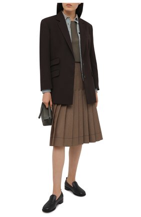 Женская хлопковая футболка LOEWE хаки цвета по цене 24800 руб., арт. S359333XBW | Фото 2 Женская хлопковая футболка LOEWE хаки цвета, арт. S359333XBW | Фото 2