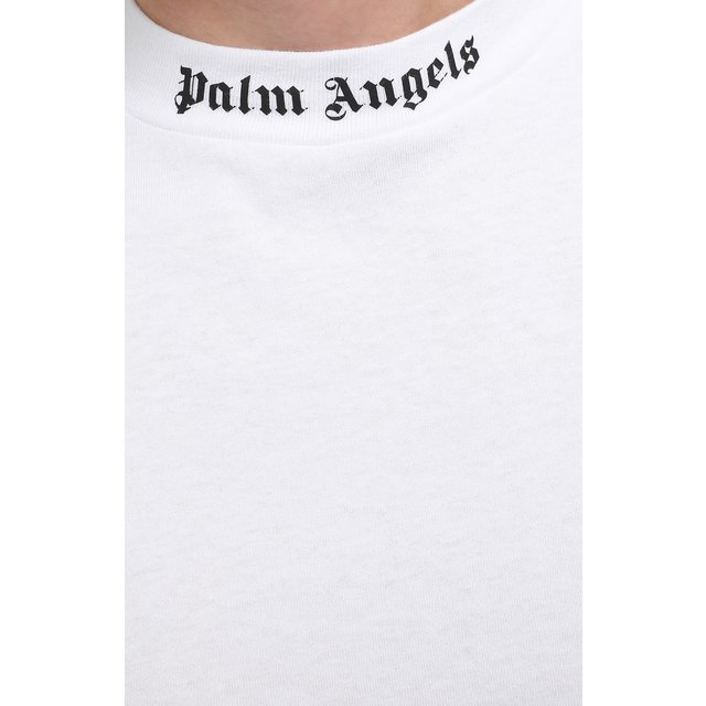 фото Хлопковая футболка palm angels