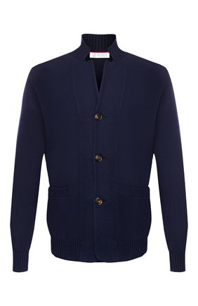 Мужской хлопковый кардиган BRUNELLO CUCINELLI синего цвета по цене 88200 руб., арт. M2872711 | Фото 1 Мужской хлопковый кардиган BRUNELLO CUCINELLI синего цвета, арт. M2872711 | Фото 1