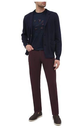 Мужской хлопковый кардиган BRUNELLO CUCINELLI синего цвета по цене 88200 руб., арт. M2872711 | Фото 2 Мужской хлопковый кардиган BRUNELLO CUCINELLI синего цвета, арт. M2872711 | Фото 2