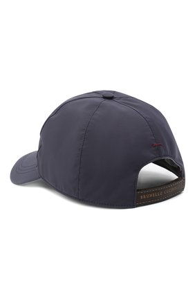 Мужской бейсболка BRUNELLO CUCINELLI темно-синего цвета по цене 22800 руб., арт. MM45A9975 | Фото 2 Мужской бейсболка BRUNELLO CUCINELLI темно-синего цвета, арт. MM45A9975 | Фото 2