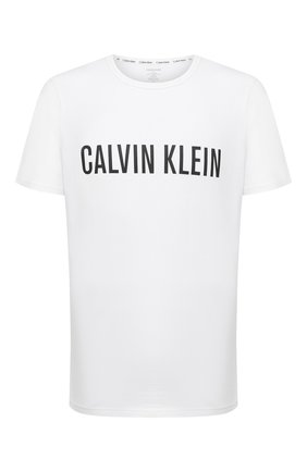 Мужская хлопковая футболка CALVIN KLEIN белого цвета по цене 4815 руб., арт. NM1959E | Фото 1 Мужская хлопковая футболка CALVIN KLEIN белого цвета, арт. NM1959E | Фото 1 (Рукава: Короткие; Материал внешний: Хлопок; Длина (для топов): Стандартные; Кросс-КТ: домашняя одежда; Мужское Кросс-КТ: Футболка-белье)