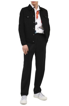 Мужская джинсовая куртка 7 FOR ALL MANKIND черного цвета по цене 23250 руб., арт. JSK5R730BL | Фото 2 Мужская джинсовая куртка 7 FOR ALL MANKIND черного цвета, арт. JSK5R730BL | Фото 2
