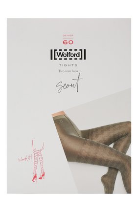 Женские колготки scout WOLFORD хаки цвета по цене 4100 руб., арт. 14821 | Фото 1 Женские колготки scout WOLFORD хаки цвета, арт. 14821 | Фото 1