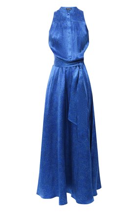 Женское шелковое платье KITON синего цвета по цене 227500 руб., арт. D51326K09T58 | Фото 1 Женское шелковое платье KITON синего цвета, арт. D51326K09T58 | Фото 1