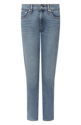 Женские джинсы RAG&BONE голубого цвета по цене 24300 руб., арт. WDD20F2643K1EC | Фото 1 Женские джинсы RAG&BONE голубого цвета, арт. WDD20F2643K1EC | Фото 1