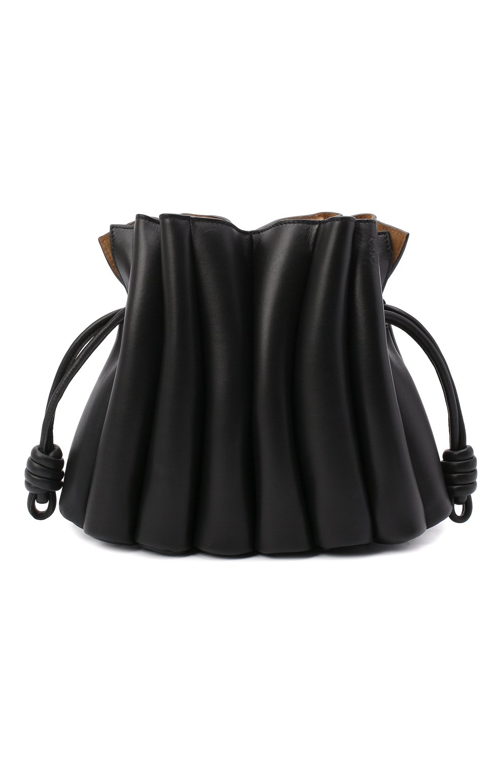 Женская черная сумка flamenco LOEWE купить в интернет-магазине ЦУМ ...