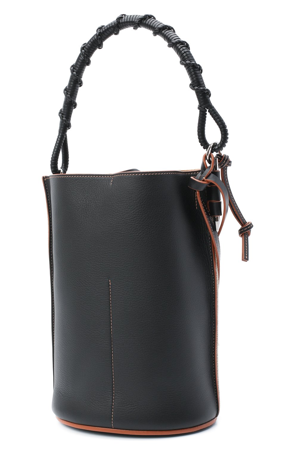 Женская сумка bucket LOEWE бежевого цвета по цене 144000 руб., арт. A650Z85X11 | Фото 3 Женская сумка bucket LOEWE бежевого цвета, арт. A650Z85X11 | Фото 3