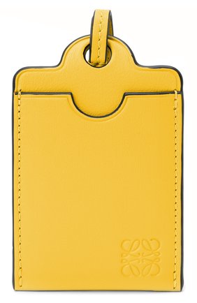Женский кожаный футляр для кредитных карт LOEWE желтого цвета по цене 36100 руб., арт. C623T02X01 | Фото 1 Женский кожаный футляр для кредитных карт LOEWE желтого цвета, арт. C623T02X01 | Фото 1