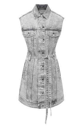 Женское джинсовое платье RAG&BONE серого цвета по цене 42950 руб., арт. WDD20F2753W5AL | Фото 1 Женское джинсовое платье RAG&BONE серого цвета, арт. WDD20F2753W5AL | Фото 1