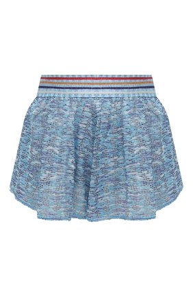Женские шорты из вискозы MISSONI голубого цвета по цене 41700 руб., арт. MMI00003/BT0012 | Фото 1 Женские шорты из вискозы MISSONI голубого цвета, арт. MMI00003/BT0012 | Фото 1