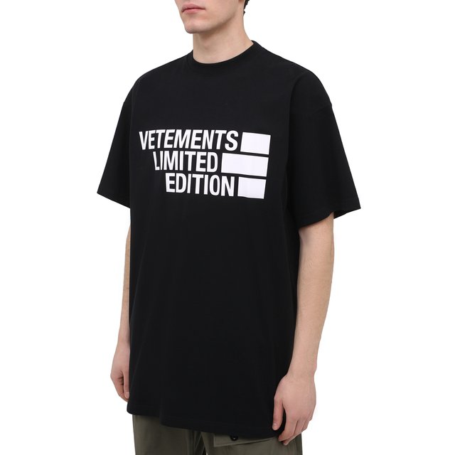 фото Хлопковая футболка vetements