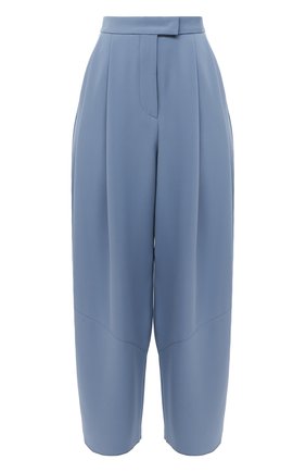 Женские шелковые брюки GIORGIO ARMANI синего цвета по цене 153000 руб., арт. 1SHPP0G4/T0010 | Фото 1 Женские шелковые брюки GIORGIO ARMANI синего цвета, арт. 1SHPP0G4/T0010 | Фото 1