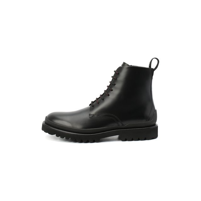 Кожаные ботинки HUGO 50445842, цвет чёрный, размер 43 - фото 3