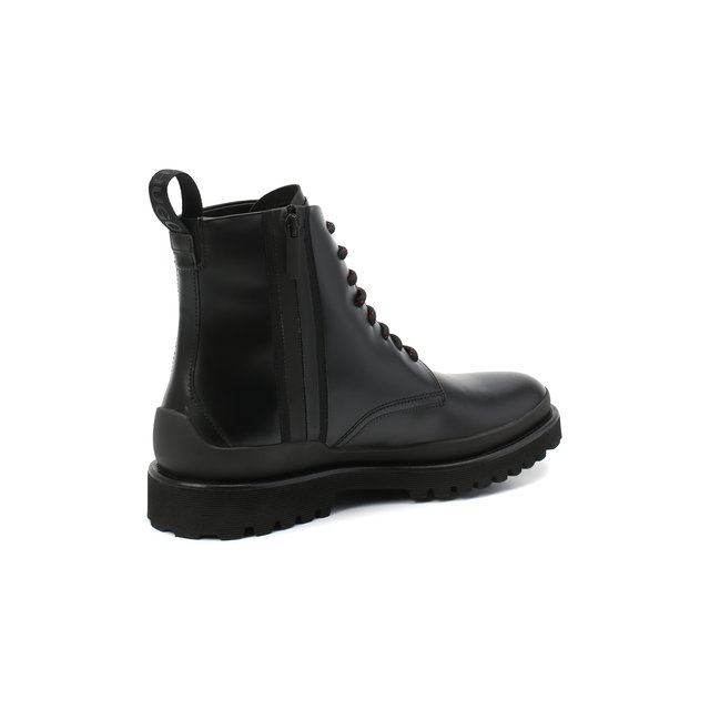 Кожаные ботинки HUGO 50445842, цвет чёрный, размер 43 - фото 4