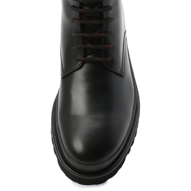 Кожаные ботинки HUGO 50445842, цвет чёрный, размер 43 - фото 5
