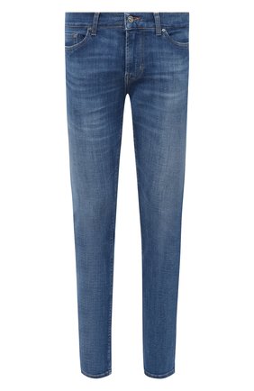 Мужские джинсы 7 FOR ALL MANKIND синего цвета по цене 23250 руб., арт. JSD4B480LI | Фото 1 Мужские джинсы 7 FOR ALL MANKIND синего цвета, арт. JSD4B480LI | Фото 1