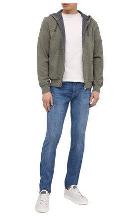 Мужские джинсы 7 FOR ALL MANKIND синего цвета по цене 23250 руб., арт. JSD4B480LI | Фото 2 Мужские джинсы 7 FOR ALL MANKIND синего цвета, арт. JSD4B480LI | Фото 2