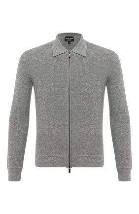 Мужской кашемировый кардиган GIORGIO ARMANI серого цвета по цене 181500 руб., арт. 3KSB04/SM14Z | Фото 1 Мужской кашемировый кардиган GIORGIO ARMANI серого цвета, арт. 3KSB04/SM14Z | Фото 1 (Материал внешний: Шерсть, Кашемир; Длина (для топов): Стандартные; Рукава: Длинные; Стили: Кэжуэл; Мужское Кросс-КТ: Кардиган-одежда)