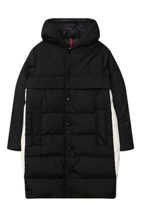 Детское пуховое пальто MONCLER черного цвета по цене 67100 руб., арт. F2-954-1C503-20-68352/8-10A | Фото 1 Детское пуховое пальто MONCLER черного цвета, арт. F2-954-1C503-20-68352/8-10A | Фото 1 (Материал утеплителя: Пух и перо; Материал внешний: Синтетический материал; Материал подклада: Синтетический материал; Мальчики Кросс-КТ: Пуховик-верхняя одежда; Рукава: Длинные; Кросс-КТ: Сезон: зима; Ростовка одежда: 10 - 11 лет | 140 - 146см, 8 лет | 128 см)