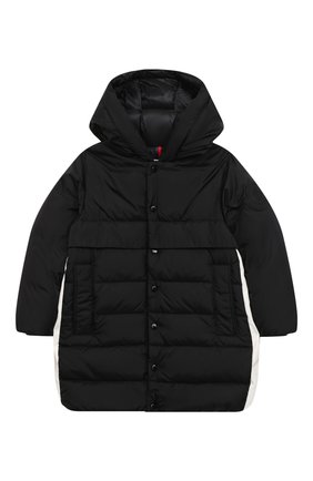 Детское пуховое пальто MONCLER черного цвета по цене 67100 руб., арт. F2-954-1C503-20-68352/4-6A | Фото 1 Детское пуховое пальто MONCLER черного цвета, арт. F2-954-1C503-20-68352/4-6A | Фото 1 (Материал утеплителя: Пух и перо; Материал подклада: Синтетический материал; Мальчики Кросс-КТ: Пуховик-верхняя одежда; Рукава: Длинные; Материал внешний: Синтетический материал; Кросс-КТ: Сезон: зима; Ростовка одежда: 4 года | 104 см, 5 лет | 110 см, 6 лет | 116 см)