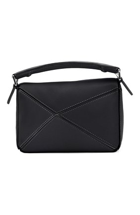 Женская сумка puzzle LOEWE черного цвета по цене 139000 руб., арт. 322.30.U95 | Фото 2 Женская сумка puzzle LOEWE черного цвета, арт. 322.30.U95 | Фото 2