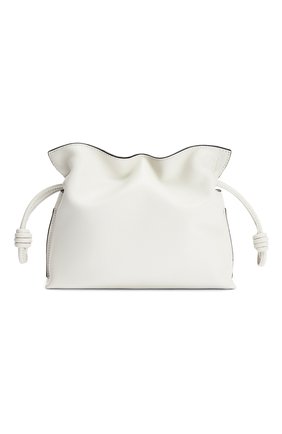 Женская сумка flamenco mini LOEWE белого цвета по цене 115000 руб., арт. A411FC2X05 | Фото 1 Женская сумка flamenco mini LOEWE белого цвета, арт. A411FC2X05 | Фото 1