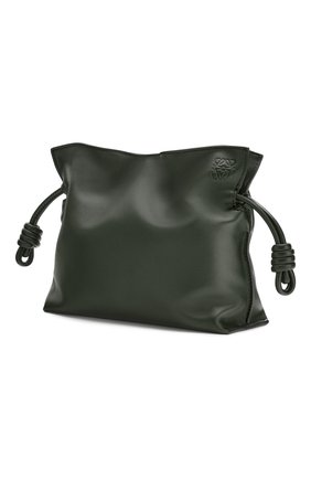 Женская сумка flamenco mini LOEWE зеленого цвета по цене 119500 руб., арт. A411FC2X05 | Фото 2 Женская сумка flamenco mini LOEWE зеленого цвета, арт. A411FC2X05 | Фото 2