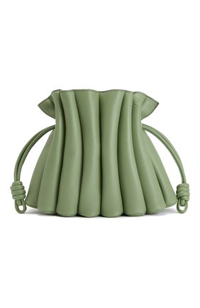 Женская сумка flamenco LOEWE зеленого цвета по цене 249500 руб., арт. A411FC4X01 | Фото 1 Женская сумка flamenco LOEWE зеленого цвета, арт. A411FC4X01 | Фото 1