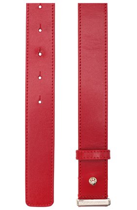 Женский кожаный ремень GIORGIO ARMANI красного цвета, арт. Y1I255/YTF4A | Фото 2
