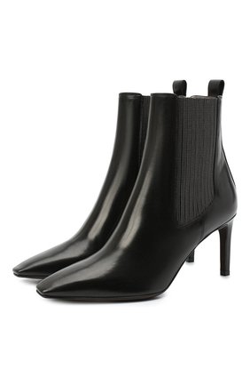 Женские кожаные ботильоны BRUNELLO CUCINELLI черного цвета по цене 124000 руб., арт. MZPRC1933 | Фото 1 Женские кожаные ботильоны BRUNELLO CUCINELLI черного цвета, арт. MZPRC1933 | Фото 1 (Материал внутренний: Натуральная кожа; Подошва: Плоская; Каблук тип: Шпилька; Каблук высота: Высокий)