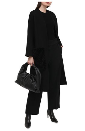 Женские кожаные ботильоны BRUNELLO CUCINELLI черного цвета по цене 124000 руб., арт. MZPRC1933 | Фото 2 Женские кожаные ботильоны BRUNELLO CUCINELLI черного цвета, арт. MZPRC1933 | Фото 2 (Материал внутренний: Натуральная кожа; Подошва: Плоская; Каблук тип: Шпилька; Каблук высота: Высокий)