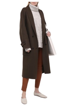 Женские кожаные леггинсы KITON коричневого цвета по цене 268000 руб., арт. D51171X08T62 | Фото 2 Женские кожаные леггинсы KITON коричневого цвета, арт. D51171X08T62 | Фото 2